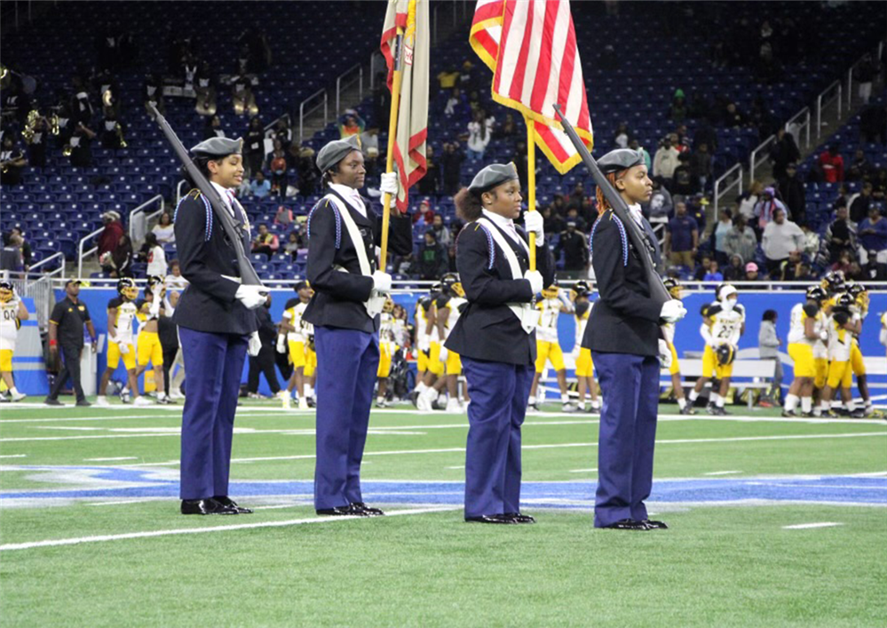   Mumford Jrotc presented on national page